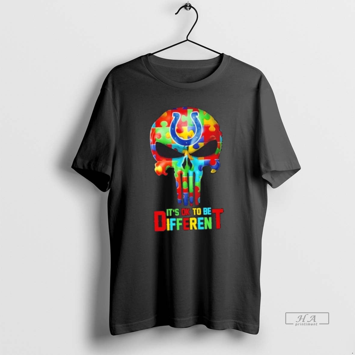 Official Trendy Skull Indianapolis Colts Its Ok To Be Different