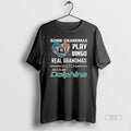 Official Trendy Some Grandmas Play Bingo Real Grandmas Watch Miami Dolphins Diamond Heart 2025 Long