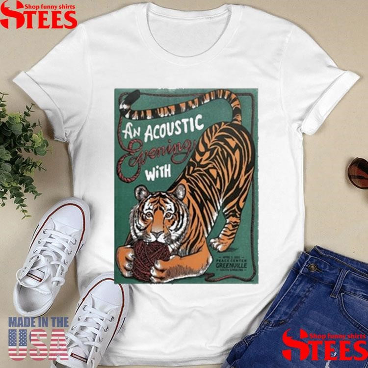 Trey Anastasio Greenville SC Peace Center Apr 2 2025 Shirts