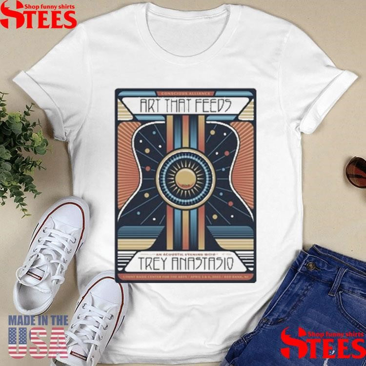 Trey Anastasio In Red Bank, Nj On April 5-6 2024 Shirts