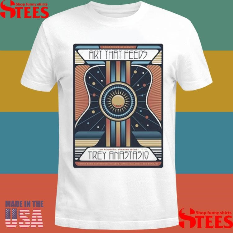 Trey Anastasio In Red Bank, Nj On April 5-6 2024 Shirts