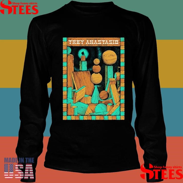 Trey Anastasio Tennessee Theatre April 1 2025 Knoxville, Tn Show Shirts