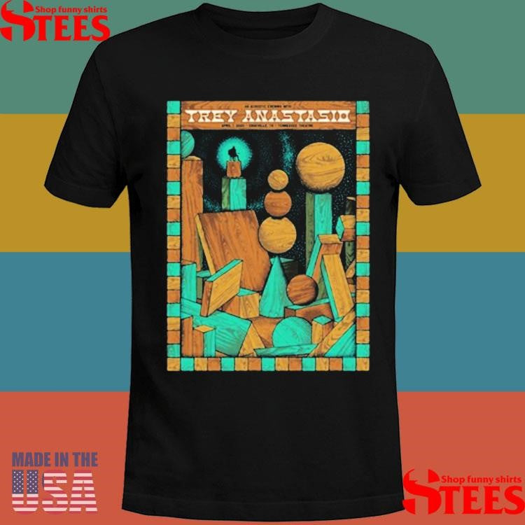 Trey Anastasio Tennessee Theatre April 1 2025 Knoxville, Tn Show Shirts