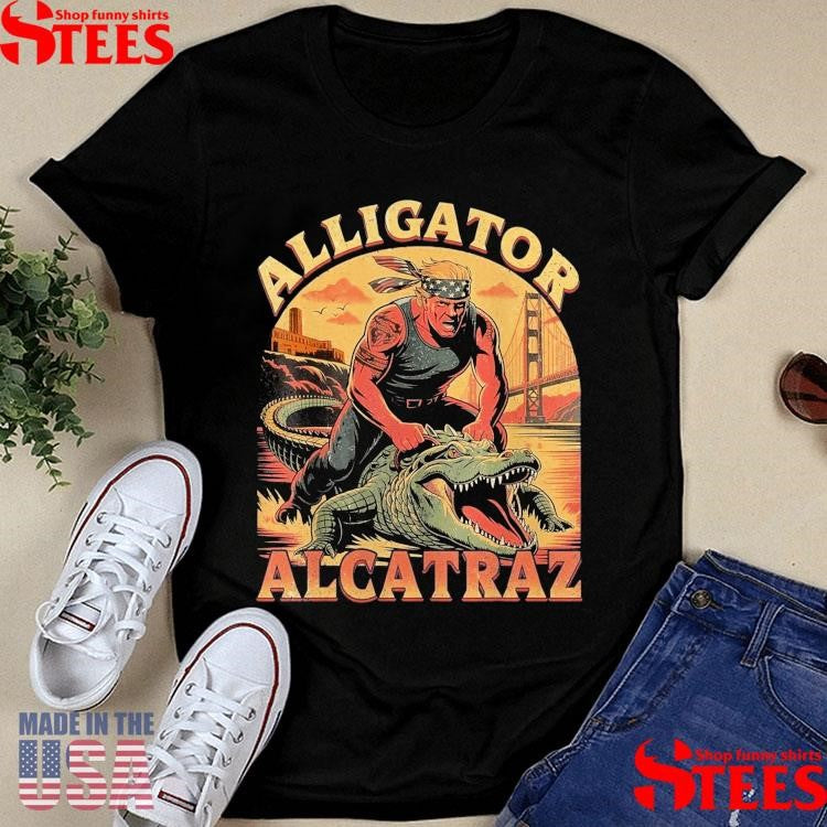 Trump Alcatraz Alligator Alcatraz Usa Florida Everglades T-shirt