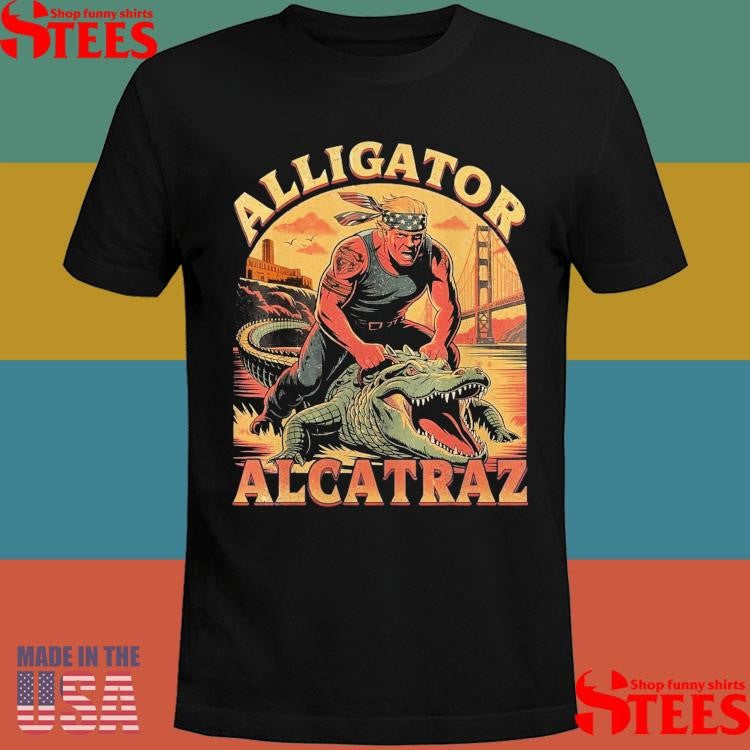 Trump Alcatraz Alligator Alcatraz Usa Florida Everglades T-shirt