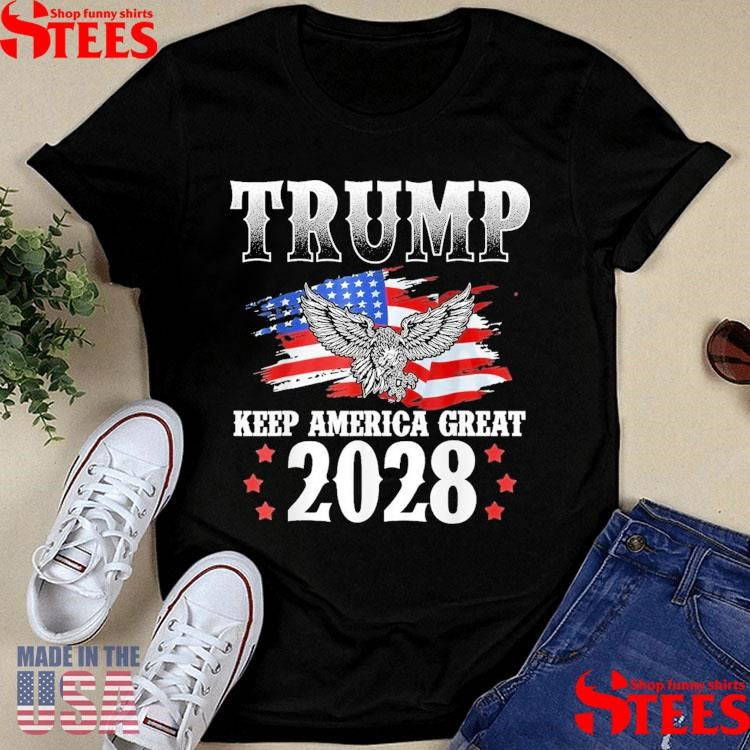 Trump Keep America Great 2028 Shirts