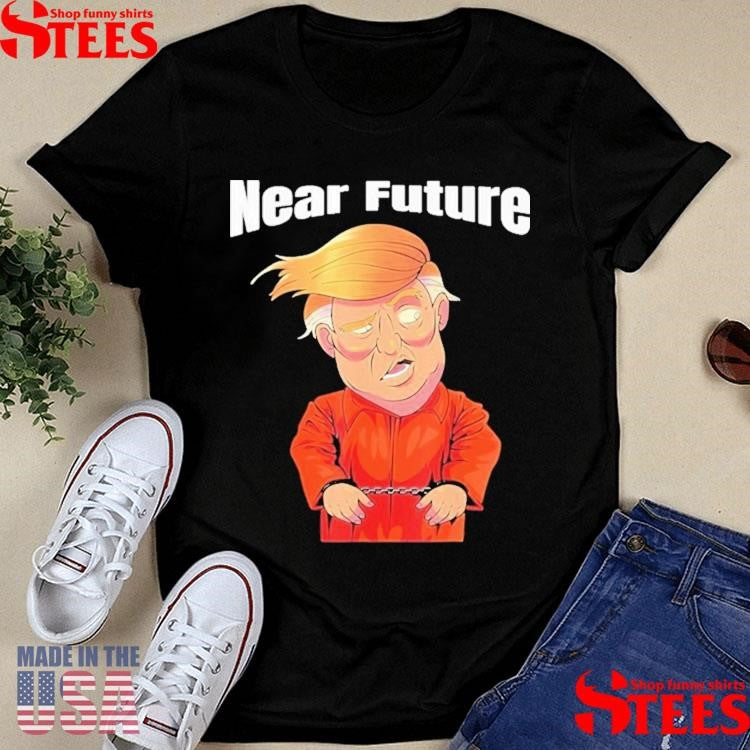 Trump Near Future Lock Him Up Orange Prison Jumpsuit Shirts