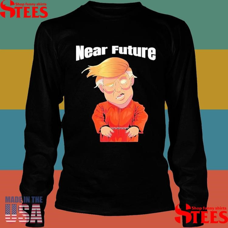 Trump Near Future Lock Him Up Orange Prison Jumpsuit Shirts