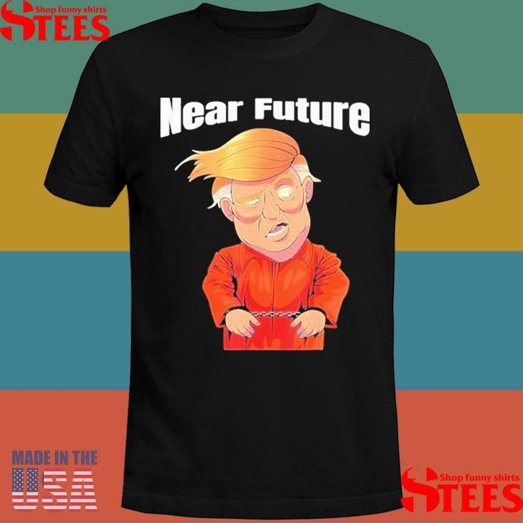 Trump Near Future Lock Him Up Orange Prison Jumpsuit Shirts