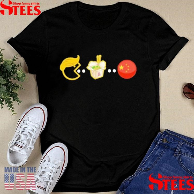 Trump Tariff Happy Eater Pacman Shirts