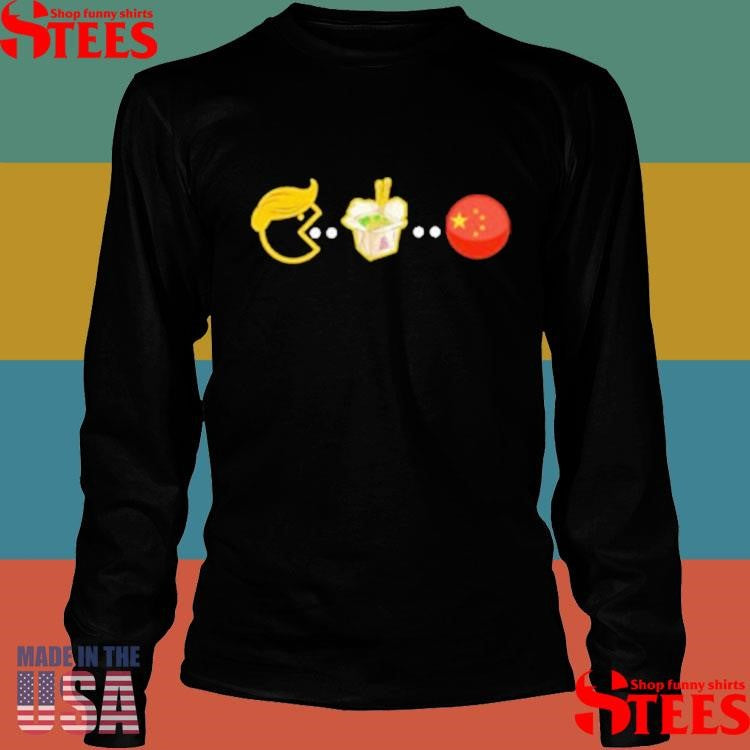Trump Tariff Happy Eater Pacman Shirts