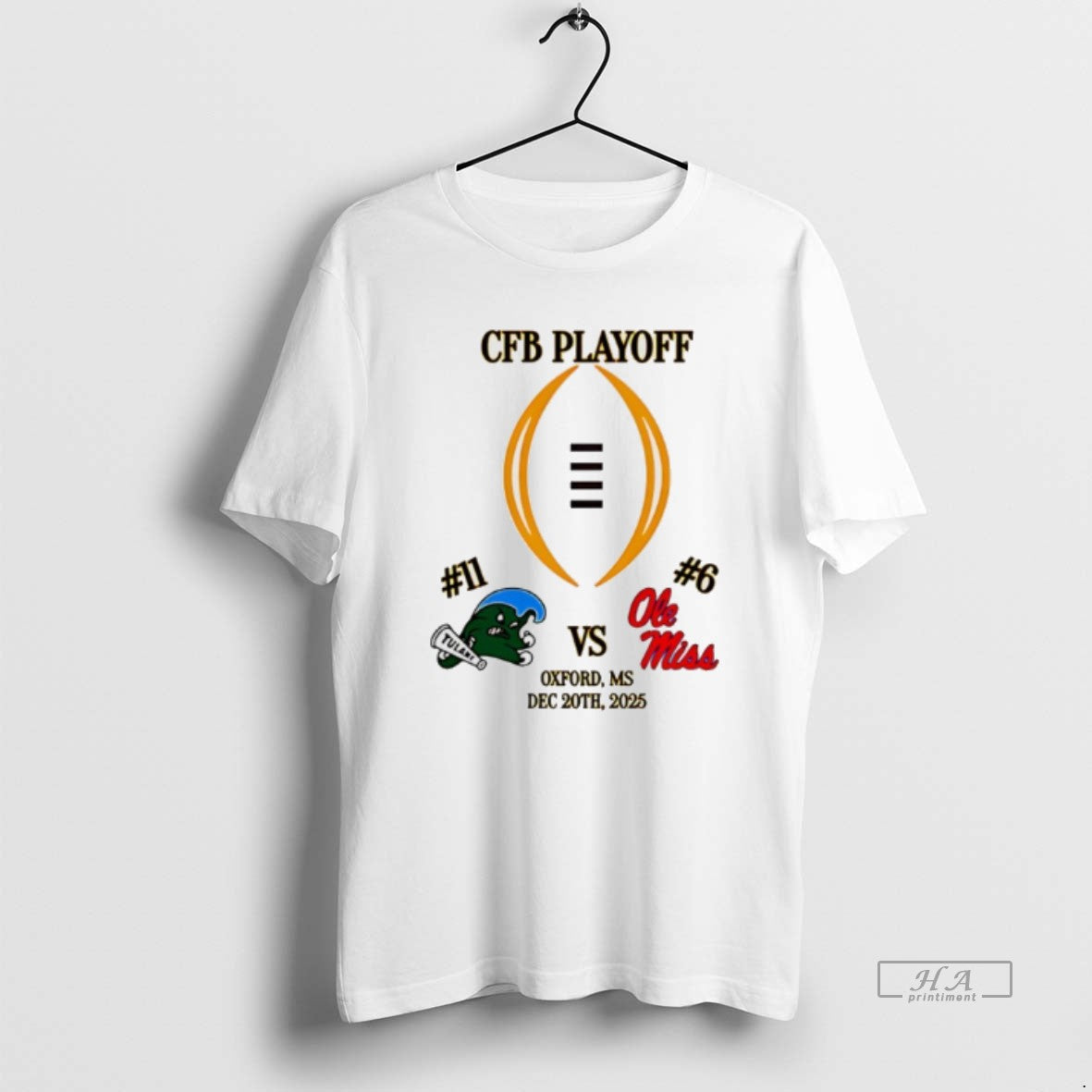 Official Tulane Vs Ole Miss 2025 Cfp First Rd Playoff Game 3 T-Shirts, Hoodie, Sweatshirt | CiraTrend.com