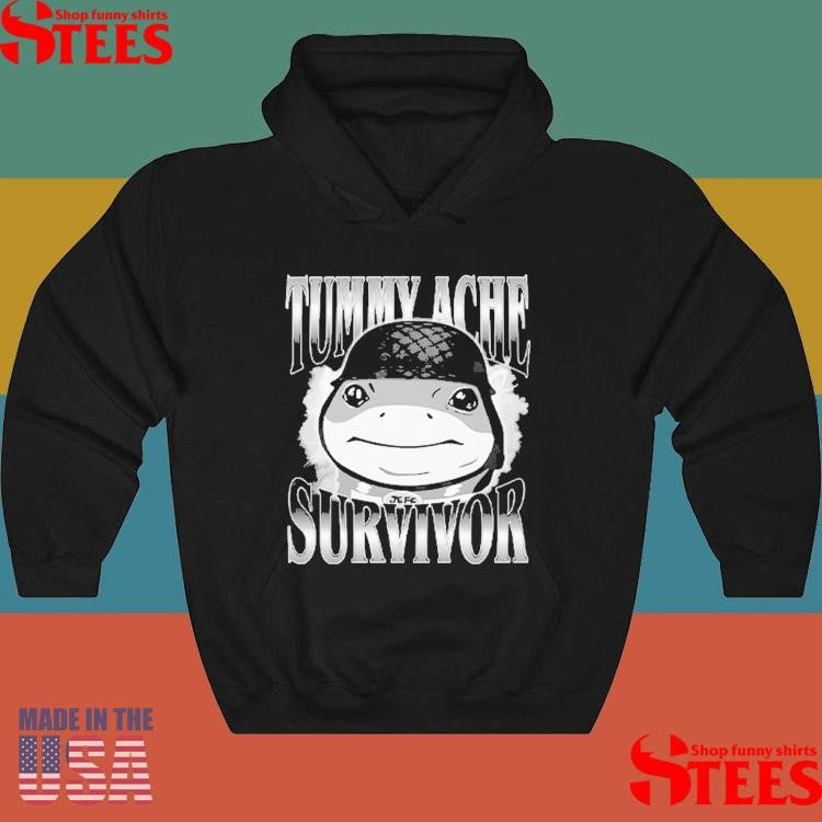 Tummy Ache Survivor Jeff The Land Shark Helmet Meme T-shirt