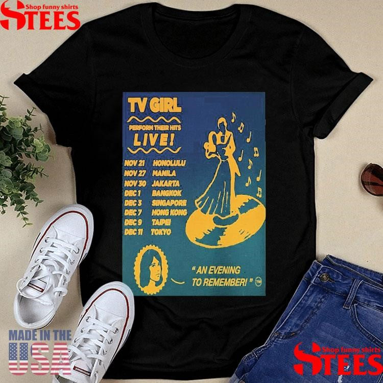 Tv Girl November December 2025 Tour 2025 T-shirt