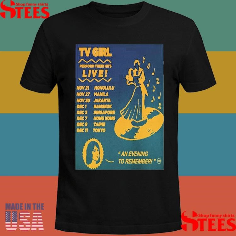 Tv Girl November December 2025 Tour 2025 T-shirt