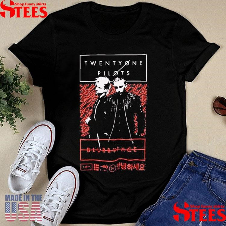 Twenty One Pilots Blurryface Duo Portrait Shirts
