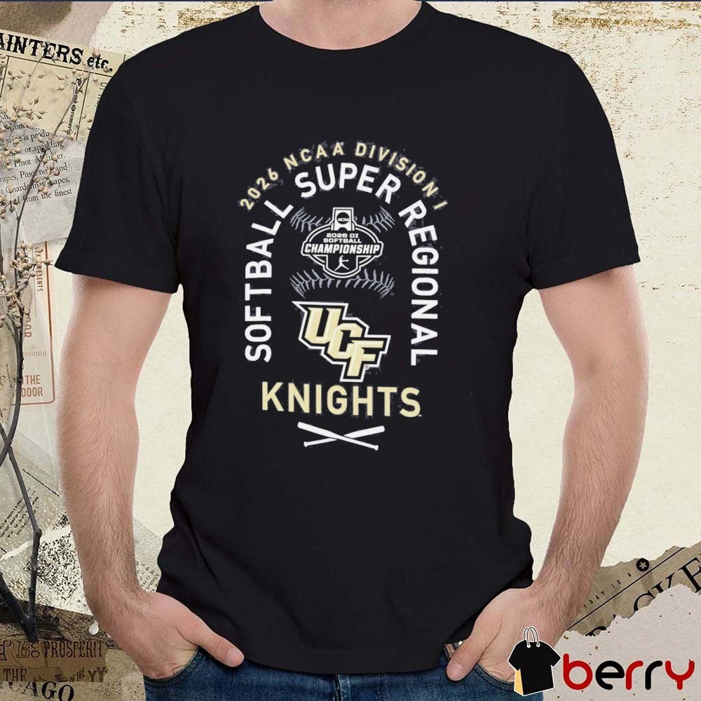 UCF Knights 2026 NCAA Division I Softball Super Regionals Champion t-shirt