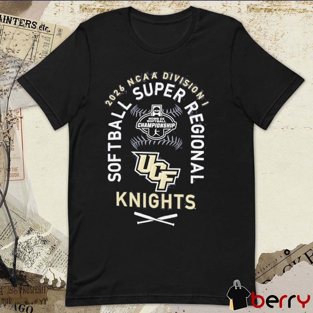 UCF Knights 2026 NCAA Division I Softball Super Regionals Champion t-shirt