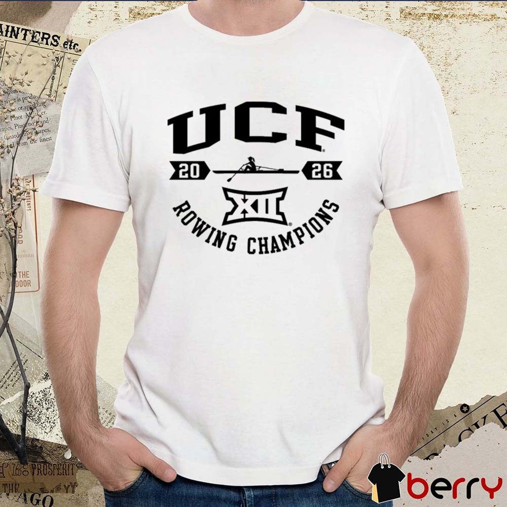 UCF Knights Big 12 Pop Up Tee 2026 Rowing Champions t-shirt