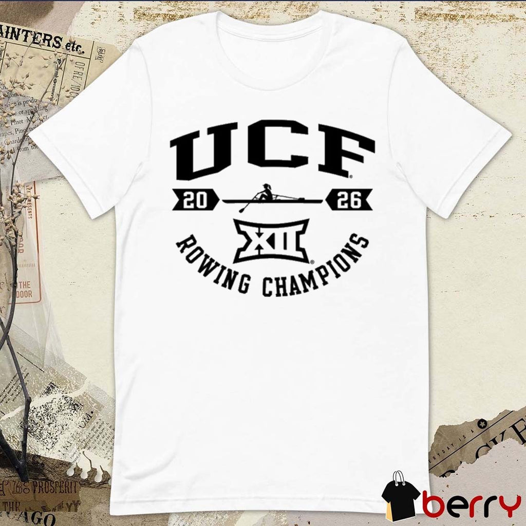 UCF Knights Big 12 Pop Up Tee 2026 Rowing Champions t-shirt