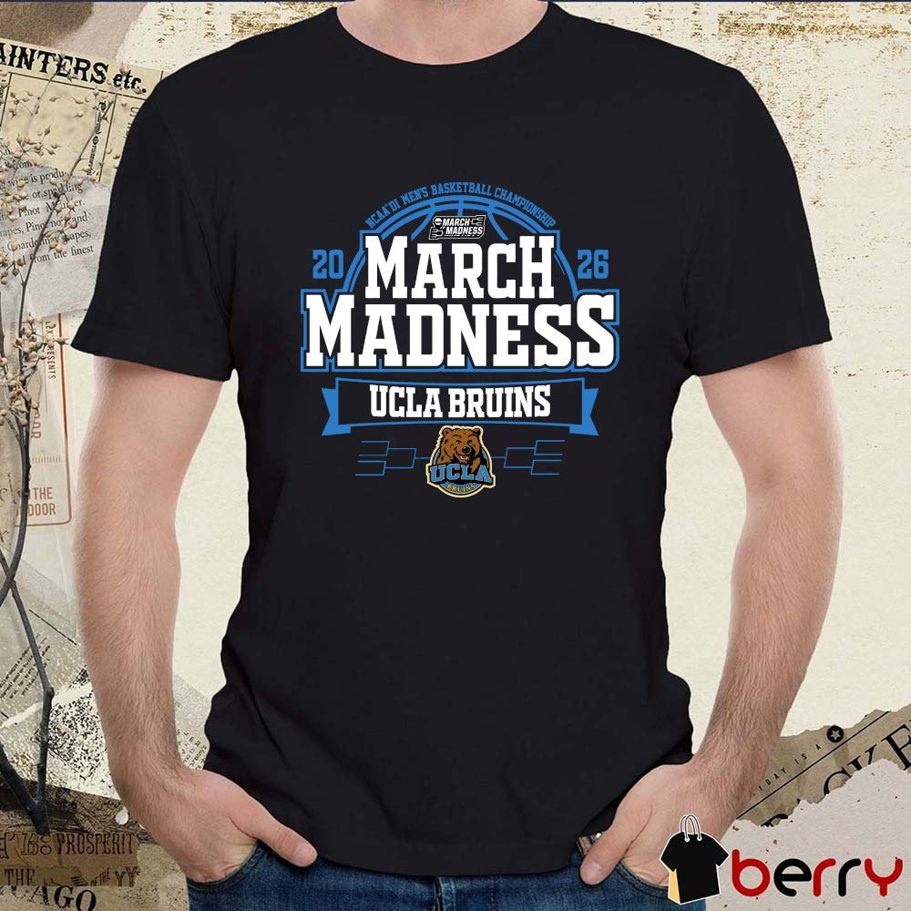 UCLA Bruins 2026 NCAA DI Men’s Basketball Championship March Madness t-shirt