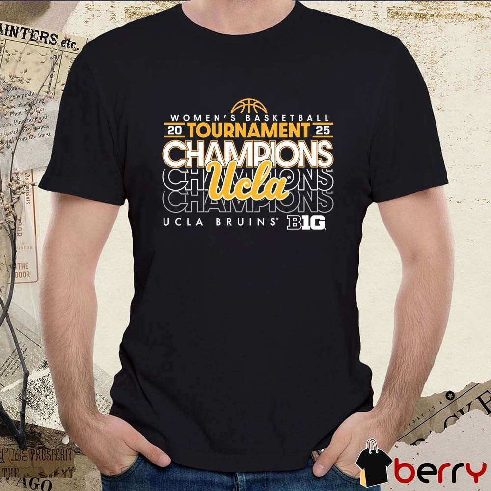 UCLA Bruins Women’s Basketball 2026 Big 10 WBB Tournament Champions Traditional t-shirt