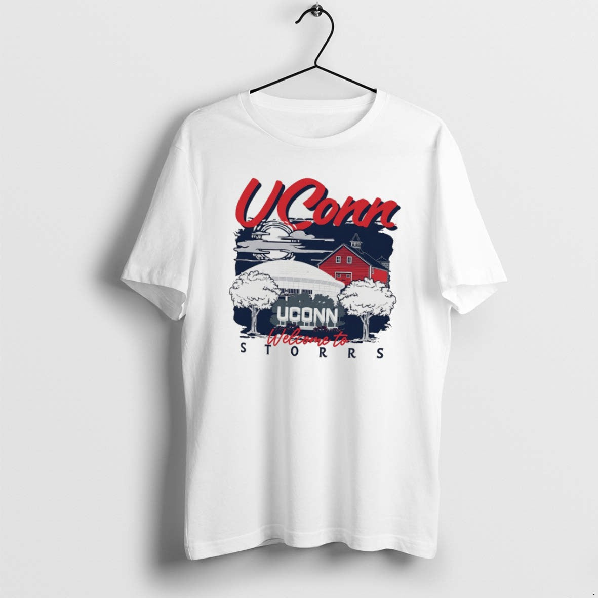 Official Uconn Huskies Welcome To Storrs T-Shirts, Hoodie, Sweatshirt | CiraTrend.com