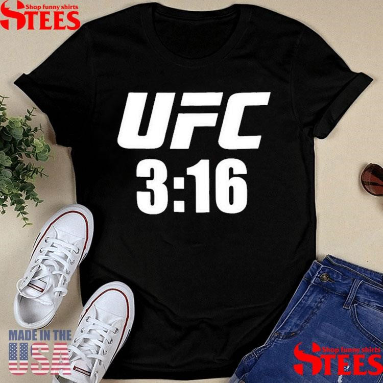 UFC 3 16 T-shirt