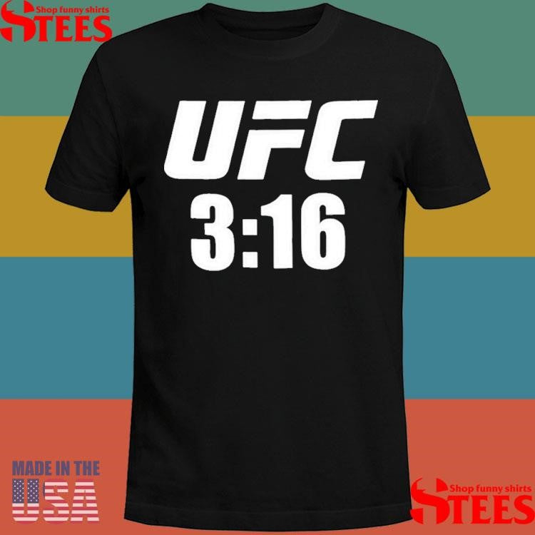 UFC 3 16 T-shirt