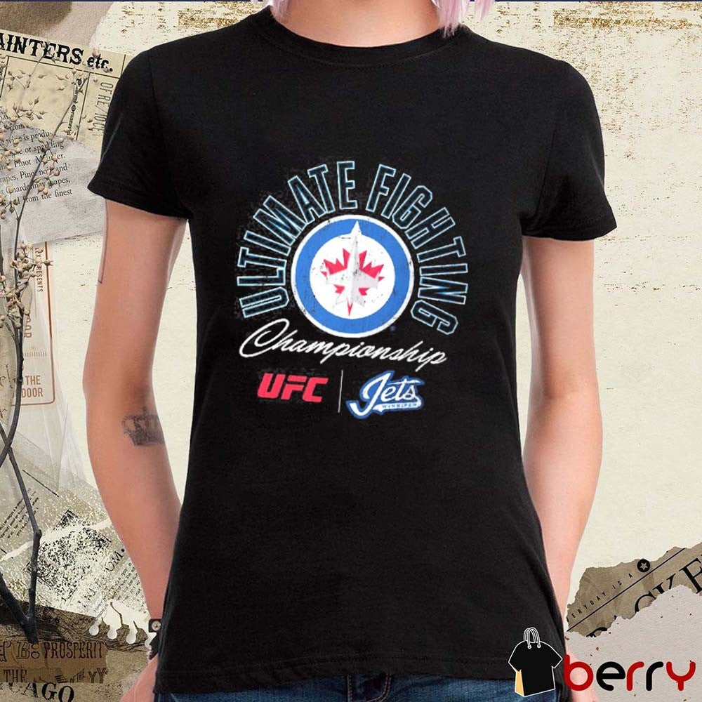 UFC Canada x Winnipeg Jets Hockey Team 2026 t-shirt