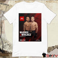 UFC Fight Night McGhee Vs Wiklacz Bantamweight Bout June 6, 2026 Poster t-shirt