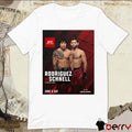 UFC Fight Night Rodriguez Vs Schnell Flyweight Bout June 6, 2026 Poster t-shirt
