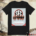 UGA Women’s Tennis 2025 SEC Southeastern Conference Tournament Champions Poster t-shirt