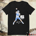 UNC North Carolina Tar Heels Football Drake Maye Pro Pose Signature t-shirt