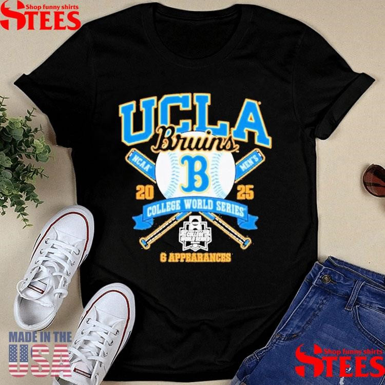 Ucla Bruins College World Series Bound 2025 T-shirt