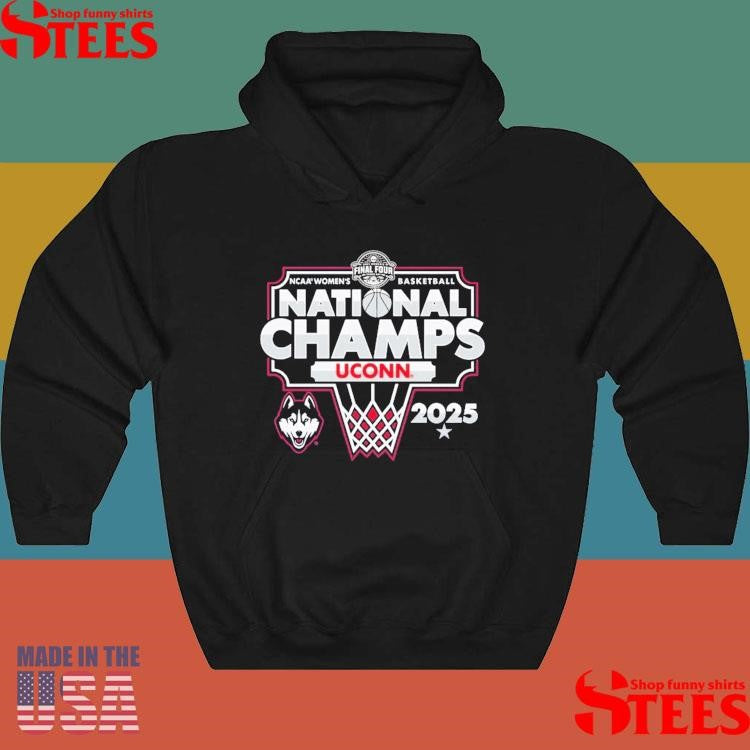 Uconn Huskies 2025 Ncaa Women’s Basketball National Champions Bracket Shirts