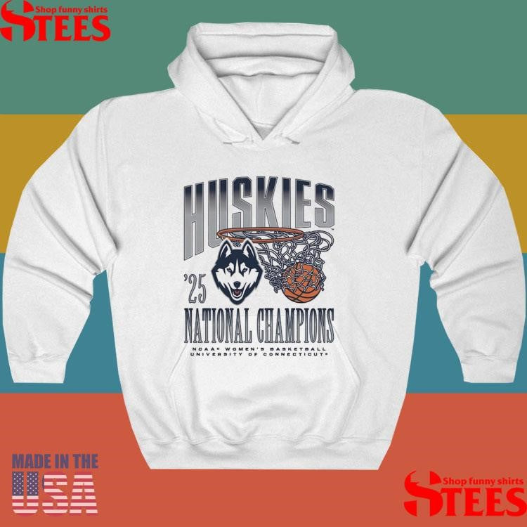 Uconn Huskies Homefield 2025 Ncaa Women’s Basketball National Champions Shirts