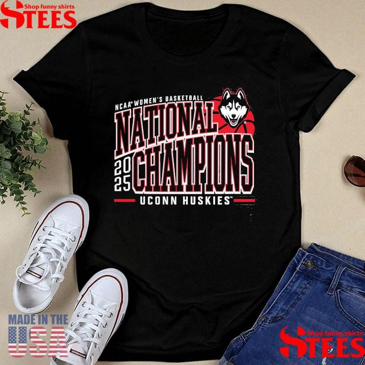 Uconn Huskies Homefield 2025 Ncaa Women’s Basketball National Champions Tri-blend Shirts