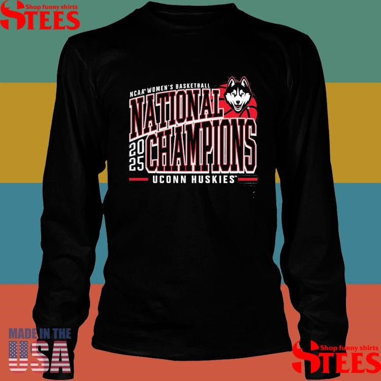 Uconn Huskies Homefield 2025 Ncaa Women’s Basketball National Champions Tri-blend Shirts