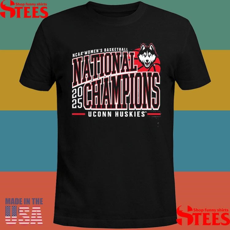 Uconn Huskies Homefield 2025 Ncaa Women’s Basketball National Champions Tri-blend Shirts