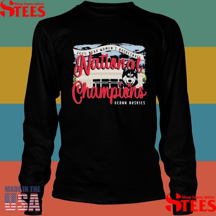 Uconn Huskies Youth 2025 Ncaa Women’s Basketball National Champions Comfort Colors Shirts
