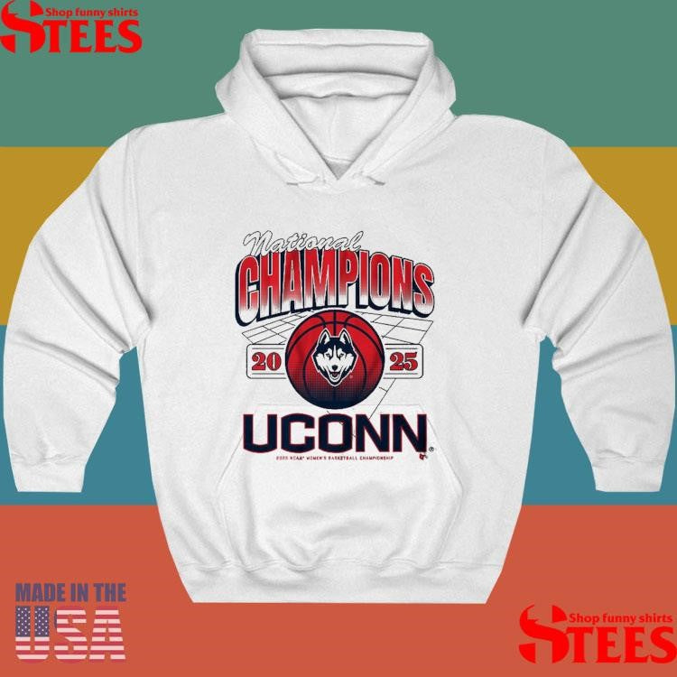 Uconn Women’s Basketball 2025 Ncaa Champions Grid Shirts