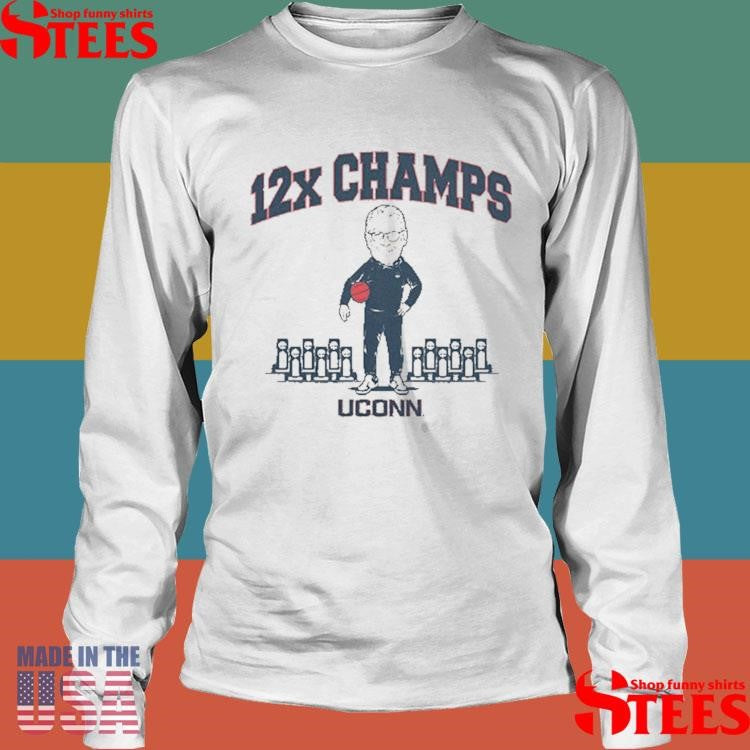 Uconn Women’s Basketball Geno Auriemma 12x Champ Shirts