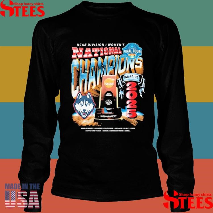 Uconn Women’s Basketball National Champions Street Shirts