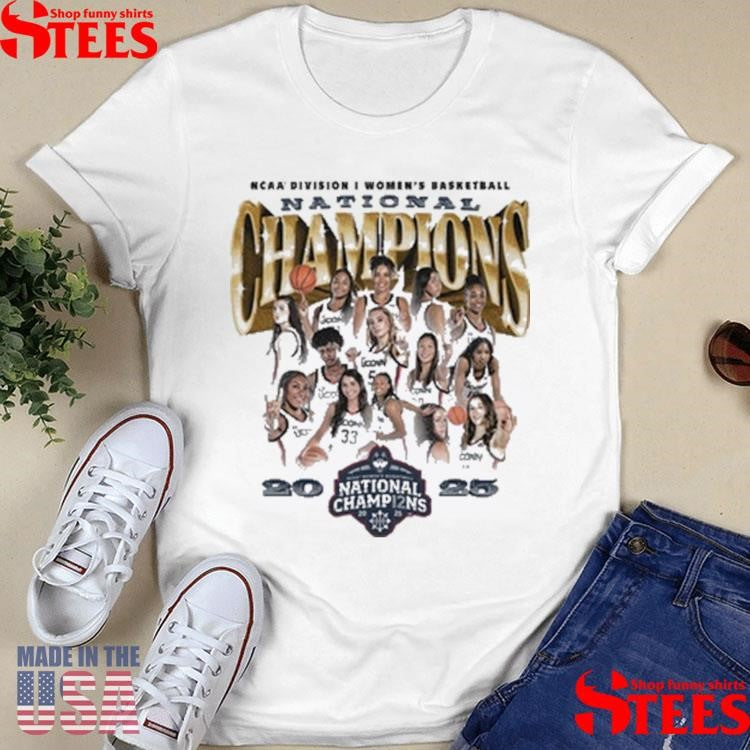 Uconn Women’s Basketball National Champions Team Shirts