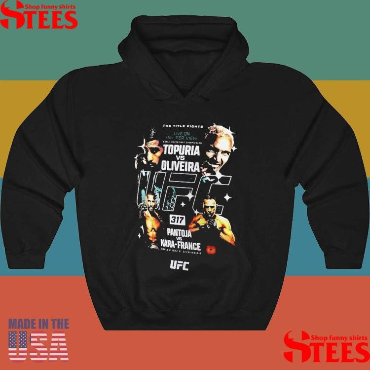 Ufc 317 Match Up T-shirt