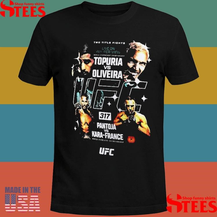 Ufc 317 Match Up T-shirt