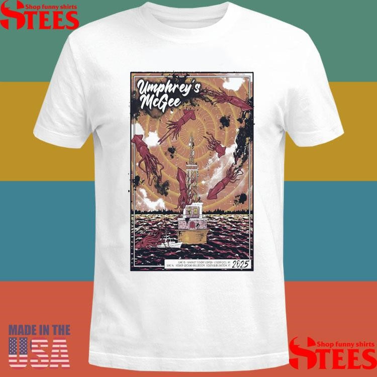 Umphrey’s Mcgee Sharkey’s Event Center Liverpool, Ny June 13 2025 T-shirt