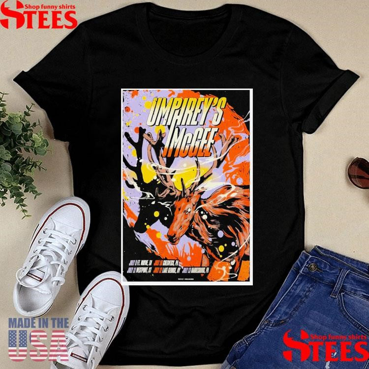 Umphrey’s Mcgee Show July 2025 T-shirt