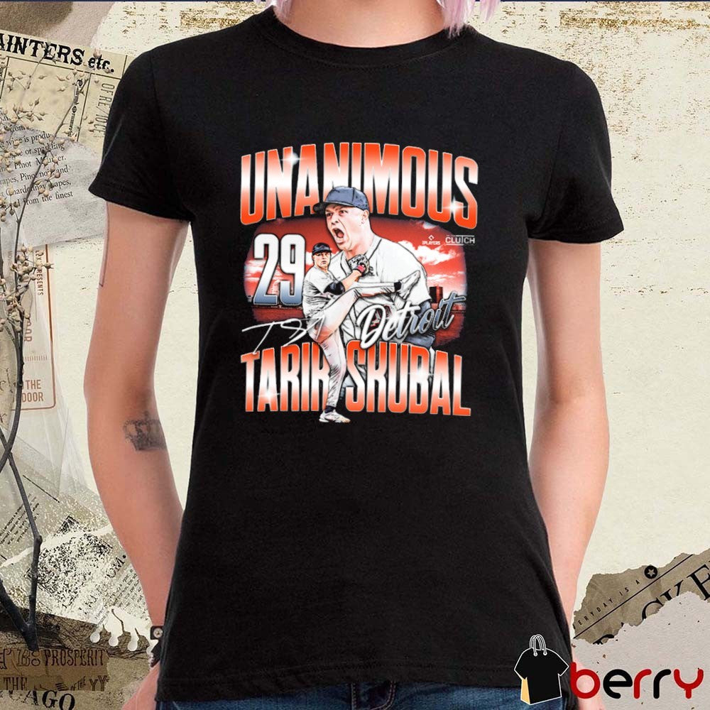 Unanimous Tarik Skubal MLBPA Detroit Tigers Baseball 2025 Signature Painting t-shirt